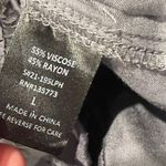 Olivaceous Women’s Dark Gray Cuffed Dressy Jogger Pants Size L NEW Photo 4