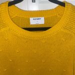 Old Navy Yellow Crew Neck Sweater Soft Knit Photo 1