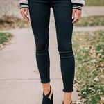 Kancan for Buckle Black High Rise Skinny Jeans Sz 24 Raw Hem Photo 0