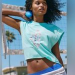 Free People Movement Inspire Logo Top Green Size M Photo 0