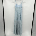 Hello Molly  Girls in Spain Blue Eyelet Lace Sleeveless‎ Maxi Dress Size Small Photo 5