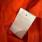 Lands' End NWOT Vibrant Orange Button-Up Dress Photo 6