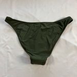 J.Crew NWT Heritage 1989 High Leg Bikini Bottom Green Size M Classic BP209 Beach Photo 4