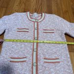 J. Crew Marled Sweater Lady Jacket in Ice Pink Size Medium Photo 7