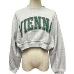 Urban Outfitters UO Women’s Medium Vienna Austria Fleece Lined Crop Sweatshirt Photo 0