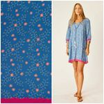 Natalie Martin 💕💕 Stevie Dress ~ Pinwheel Denim Small S NWT Photo 1