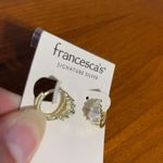 Francesca's Francesca’s 14k Gold Plated Sterling Silver Hoops  Photo 0