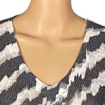 NALLY & MILLIE grey/taupe/cream, abstract striped, high Photo 1