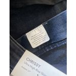 DL1961  Womens 31 Chrissy Ultra High Rise Skinny Dark Wash Denim Distressed Photo 9