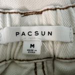 PacSun High Rise 90s Grunge Retro Women's Denim Cotton Raw Hem Cargo Pants Sz M Photo 1