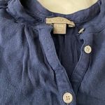 Marshalls Dark Blue Button Down Shirt Photo 4