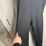 Victoria's Secret  Black‎ Full Length Racerback Tank Ribbed Jump Suit Size XL Mod Photo 4