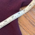 Tahari 100% merino wool maroon cowl neck sweater small Photo 6