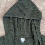 A New Day Longline Open Front Sleeveless Hooded Cardigan Photo 3