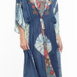 Arrata Silent Journey Beach Bliss‎ Kimono XL Blue Photo 0