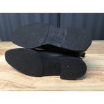 Paul Green  Ankle Chelsea Boots Women's 7.5 Black Leather Slip-On Almond Toe Photo 3