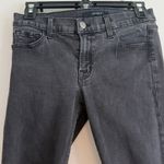 J Brand Low Rise Skinny Crop Distressed Black Jeans Size 27 | Edgy Minimalist Photo 1