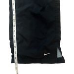 Nike Vintage Track Pants Black Jersey Knit Lined Warmup Womens Small Photo 4