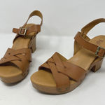 Korks Leather Strappy Sandal Brown Size 8 Photo 0