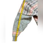 Jeffrey Rogers 1980’s100% Wool Cozy Pink/Gray Snowflake Christmas sweater S M Pink Size M Photo 15