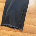 Good American Good‎ American Good Boy Crop Jeans Plus Size 18 Black Wash Raw Hem NWT Photo 1