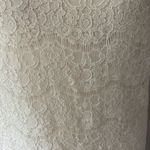 Lulus Lulu’s Take Me to Brunch Dress M Womens Lace Shift Scalloped Round Neck Photo 1