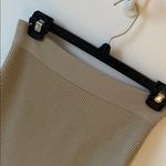 Cuts Clothing Ribbed Midi Skirt Tan Size M Photo 7