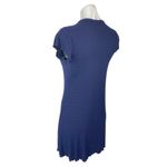 Urban Outfitters BDG Blue Knit Short Sleeve Pocket Mini T-shirt A-Line Dress M Photo 1