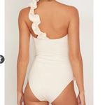 Ulla Johnson NWT Capri Maillot One Piece Swimsuit Cowrie Cream Photo 1
