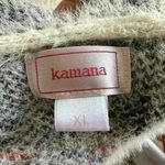 Kamana Boho Aztec Sweater (K14) Black Size XL Photo 6