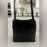 Kara  Black Leather Mini Crossbody Bag‎ Handbag Photo 3