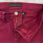 Rock & Republic Women’s Red Kashmiere Mid-Rise Skinny Jeans 10 M Photo 7