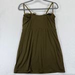 Urban Outfitters  green Lace Corset slip‎ Dress y2k Spaghetti Strap Mini Party L Photo 9