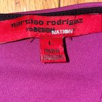 Narciso Rodriguez For Design Nation Womens Black and Purple Jersey Dress Large‎ Photo 2