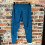 Beyond Yoga Blue Spacedye At Your Leisure Crop Leggings Crossover Waist, XL Photo 5