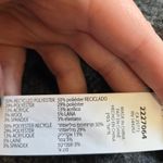 Black Tape Gray Mock Neck Pearl Sweater Size M Photo 8