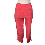 Dress Barn NEW DB Sunday Athleisure Casual Tie Ankle Pants Coral Pink Size 16 Photo 3