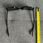 Sparkly, Fluted Rhinestone Rimmed Sunglasses, Black, Silver Black Photo 9