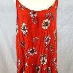 Exist burnt orange strappy backless mini dress size large Photo 0