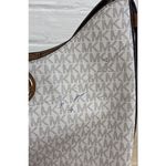 Michael Kors  Vanilla/Acorn Bowery Hobo Large Shoulder Bag - Size M Photo 1