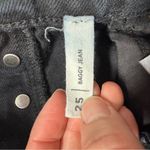 PacSun  Black Distressed Baggy Jeans Womens 25 Button Fly Casual Wide Leg Denim Photo 11