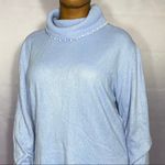 Lilac purple long sleeve turtleneck sweater L Size L Photo 1