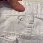 Refuge NWT  sz 13 jr boyfriend relaxed high rise distressed ripped white jeans Photo 9