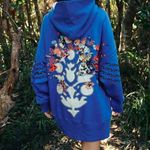 Free People Movement FP Movement At My Best Embroidered Sweat Hoodie In Steller Blue Size:S All embroidered  No refunds or cancellation’s  Photo 0