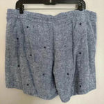 Old Navy  Chambray Embroidered Shorts (N9) Photo 4