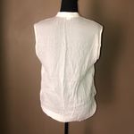 Helmut Lang  Faux Wrap Sleeveless Blouse Photo 4