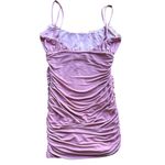 Lovers + Friends NEW‎ Revolve  Juliana Pink Ruched Dress Bodycon Stretch Medium Photo 9