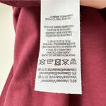 Missguided NWT  Mock neck body on ruffle cuff mini dress Burgundy Crimson Small Photo 6