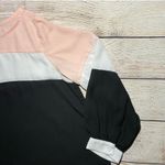 SheIn | Stripe Dressy Half Arm Blouse Photo 1