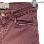 Current/Elliott Current Elliott Women's Maroon Old Rose Jeans size 26 Skinny Jeans Photo 5